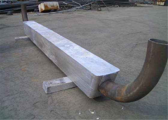 Gli anodi di alluminio per il progetto offshore sbucciano la struttura del porto delle tanche di zavorra
