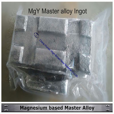 Lega MgY30 MgY25 MgY20 di MgY del lingotto della lega matrice del magnesio dell'ittrio del magnesio di MgY