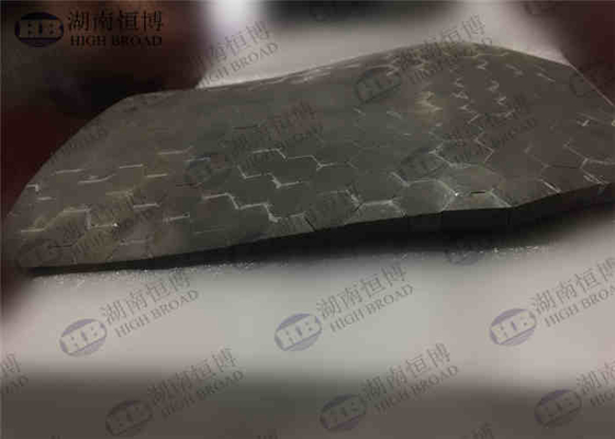 Le mattonelle esagonali dell'armatura ceramica del carburo boro/del silicio hanno legato con caldo urgenti