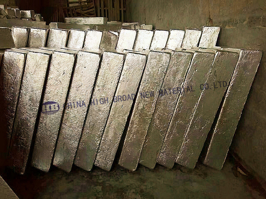 Alluminio di alluminio del lingotto della lega matrice AlY10 dell'ittrio con il metallo dell'ittrio