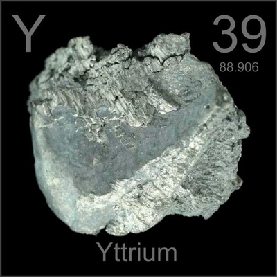 Buon metallo 99,9 dell'ittrio di CAS 7440-65-5 di duttilità