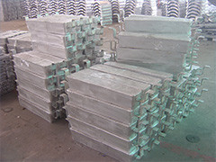 Anodo di alluminio sacrificale della lega MIL-A-24779 per le piattaforme di produzione