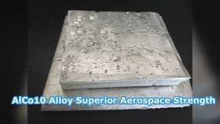Lega madre di alluminio cobalto AlCo10 per fusione aerospaziale