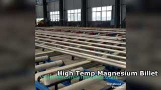 Visualizza la billetta in lega di magnesio resistente alle alte temperature per estrusione con demo di dimensioni personalizzabili