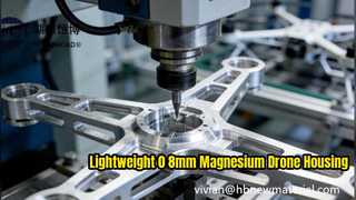 Piastra in magnesio AZ31B da 0,8 mm per gimbal leggeri per droni