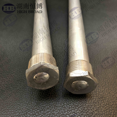 Barre di anodo di magnesio per vasche idromassaggio Accessoiri caldaia scambiatore di calore AZ31B AZ63C aumentando la vita del serbatoio del riscaldatore d'acqua e prevenendo perdite