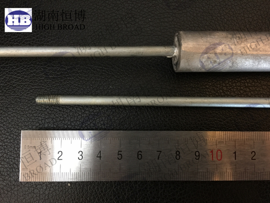 cAST AZ31 Canne anodiche di magnesio per scaldabagno M6 20x250 AZ31B Canne Mg