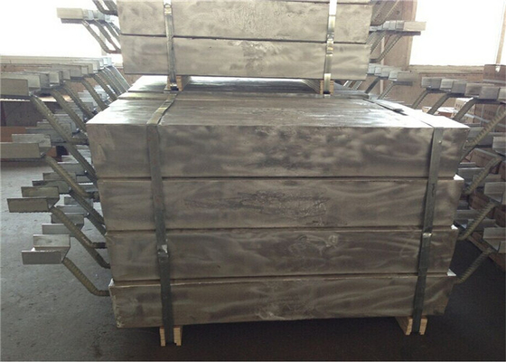 Protezione catodica di alluminio degli anodi accatastamento/del pilastro, anodi di alluminio