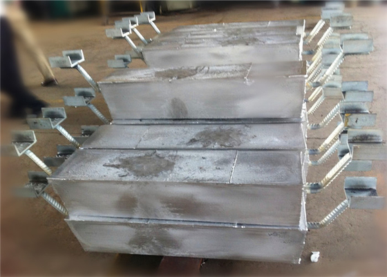 Protezione catodica di alluminio degli anodi accatastamento/del pilastro, anodi di alluminio