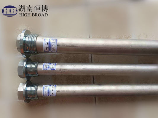Asta di anodo in lega di magnesio da 40 mm, filo personalizzato ultra-lungo da 2000 mm per la protezione di serbatoi di processo industriali