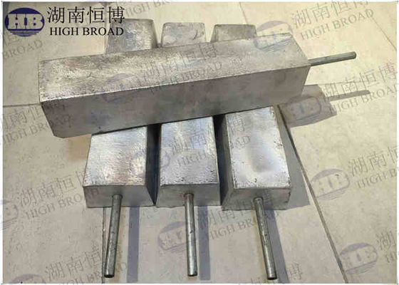 Serbatoio di acqua dolce di alluminio anodo sacrificale bastone esatto testa 1 NPT filo 600 mm 1,8 kg Al-Zn-Mg lega di grado potabile