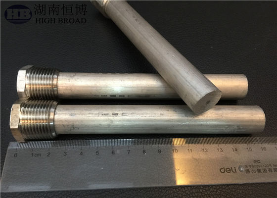 22mm Lega di Zinco Combo Anodo 3/4 NPT 750mm Tettarella Dielettrica Controllo Odori per Scaldabagno Residenziale