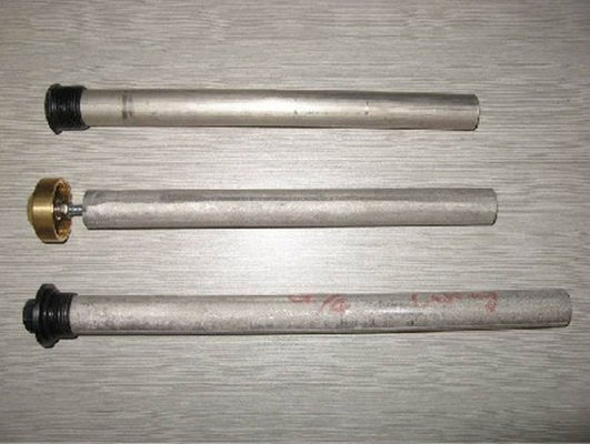 21 mm Lega di alluminio 3 segmenti Anode Rod 1000 mm Bolt-Together Design per caldaie commerciali