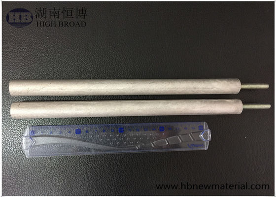 21 mm Lega di alluminio 3 segmenti Anode Rod 1000 mm Bolt-Together Design per caldaie commerciali