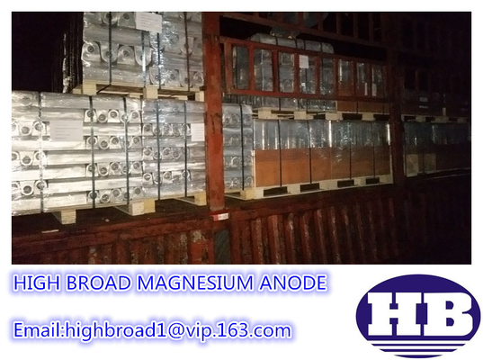 Alto anodo potenziale ASTM B843-M1C del magnesio di protezione catodica