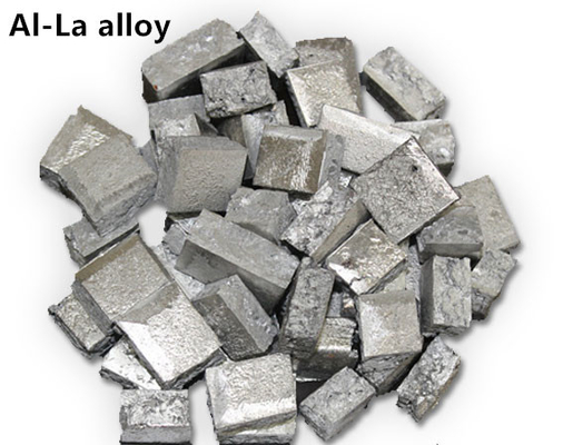 Lega di alluminio di LaAl della lega del lantanio, lega di terra rara di alluminio per i hardners