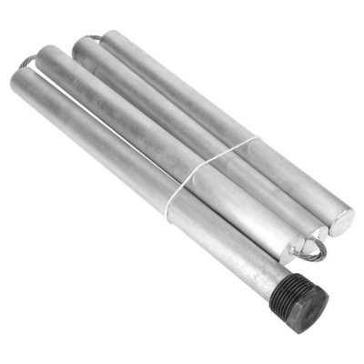 Alta resistenza alla corrosione Magnesio Anodo bastoncini Peso personalizzato Argento Colore aZ31 Flessibili anodi bastoncini