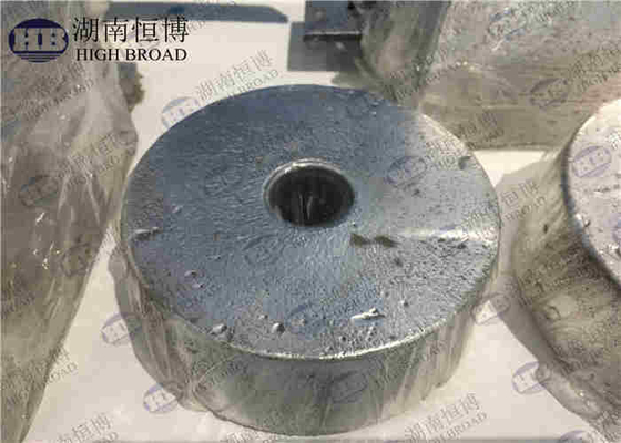 Anodi condensatori di magnesio AZ63 HP 22 Lb 44 Lb Per tubi sotterranei