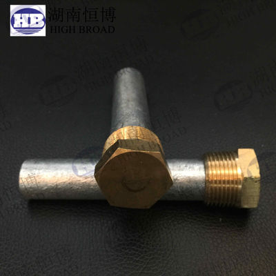 16 mm Magnesio AZ31 Mini Anode Rod M8 Thread 250 mm Protezione compatta per piccole caldaie