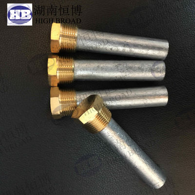 Anodo flessibile in lega di alluminio con diametro 16mm, lunghezza 900mm e filettatura 3/4 NPT per scaldacqua commerciali