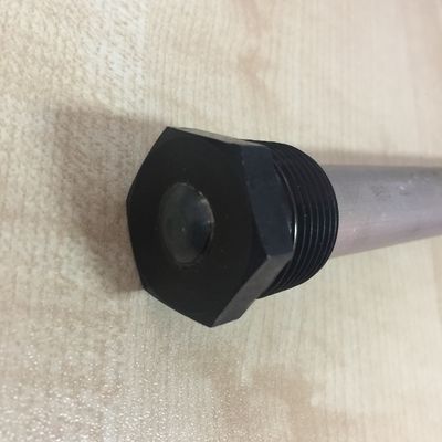 Alto potenziale AZ63 Magnesio Anodo sacrificale bastone con ASTM B843-13 Standard e 3/4 pollici NPT filo per scaldabagni