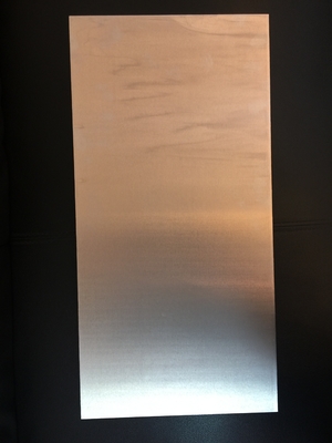 AZ80A ZK60 AZ31 Dissolving Smooth Silver Magnesium Alloy Sheet con conduttività termica tisotropica