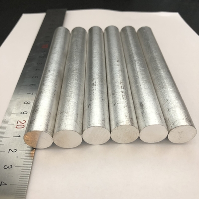 Cast Magnesium Billet And Slab, Magnesium Alloy Bar Semicontinue Casting utilizzato nei riscaldatori d'acqua per prevenire la corrosione, in particolare nelle zone con acqua dura