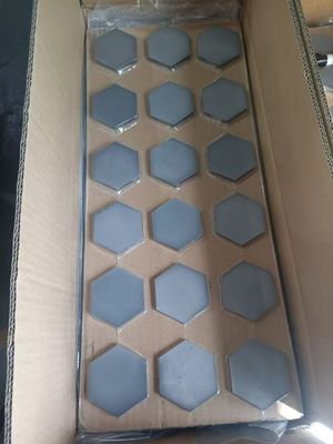 Placca di ceramica balistica quadrata resistente alle sostanze chimiche con giubbotto di carburo di silicio e di carburo di boro