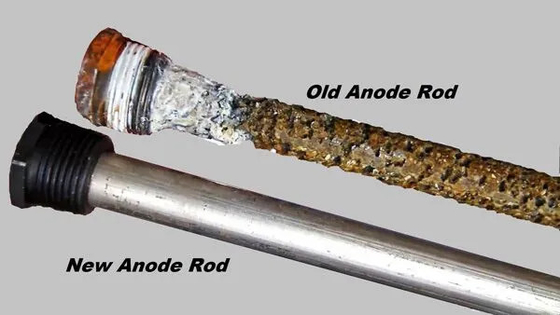 0.5&quot; di diametro Magnesio Rimpiazzo di canne di anodo per serbatoi in acciaio Scaldabagno