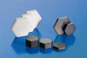 Pressureless Sintered Silicon Carbide Ceramic Tile 50x50x8mm with ≥99.0% SiC Purity for Ballistic Armor Plate