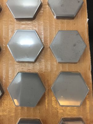 Pressureless Sintered Silicon Carbide Hexagonal Tile SW20x7mm for Ballistic Armor Plate with Hexagonal Tessellation
