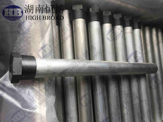22 mm di diametro 900 mm di lunghezza Magnesio anodo bastone con 3/4" NPT filo per la protezione di riscaldatore d'acqua solare