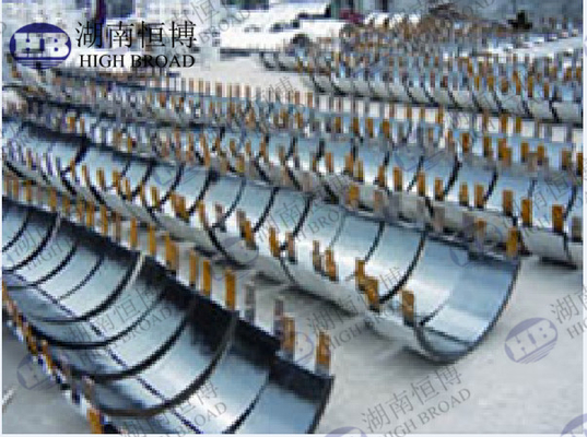 2.7 G/cm3 Anodo sacrificale in alluminio rettangolare/quadrato/trapezoide