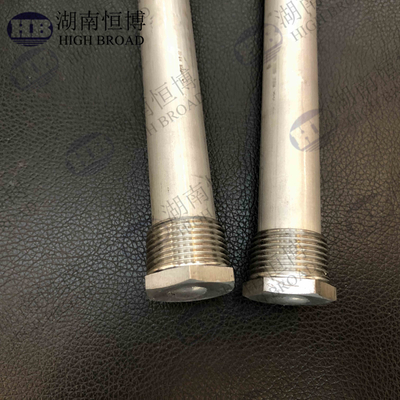 Barre di anodo di magnesio personalizzate Buona formabilità e superficie liscia per lunghezze di 100/200/500 mm