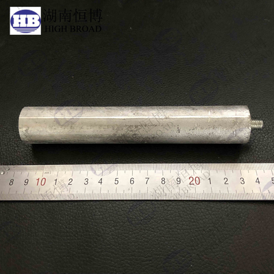 Barre di anodo di magnesio personalizzate Buona formabilità e superficie liscia per lunghezze di 100/200/500 mm