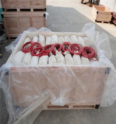 Anodi riempiti con retroalimentazione con superficie liscia per la protezione catodica delle condotte, certificati ISO9001