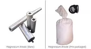 Anodo sacrificale 9D3 17D3 32D5 Anodo di magnesio per M1C 17 Lbs 32 Lbs 60 Lbs Anodi riempiti