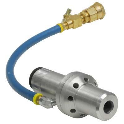 Assemblaggio di pistole da sabbiatura con nozzolo B4C intercambiabile dotato di durezza HRA 93+ e presa ergonomica