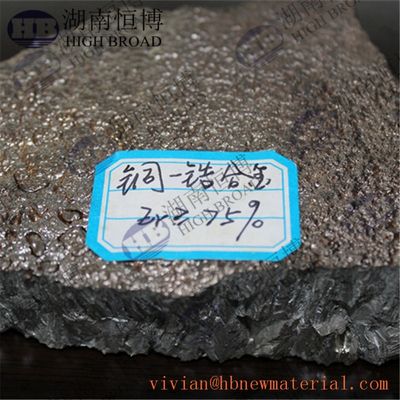 Lega principale di stagno di rame CuSn50 con un tenore di stagno del 50% in forma di ingot per la produzione di leghe