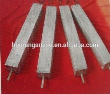 Anodo di magnesio grado AZ63 per tubazioni di ingresso del gas con potenziale standard