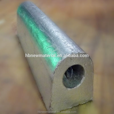 ASTM Standard Corrosion Resistant Magnesium Anode with Customized Shape for Cathodic Protection