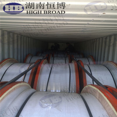 Anodo flessibile e anodo polimerico con uscita di corrente 52MA/M, sezione trasversale 1X10MM2, 1X16MM2 e DIA 38MM per serbatoi di olio interrati