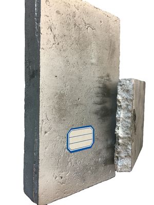 AlZn20 Lega Ingot Aluminio Zinc Master Alloy con 20% di zinco per la raffinazione dei cereali in forma di ingot