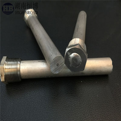 Asta anodica in magnesio da 32 pollici con filettatura BSP BSPT NPT 3/4" Certificata ISO9001:2008 per scaldabagni