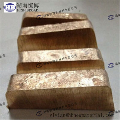 Copper Titanium 50% CuTi Master Alloy