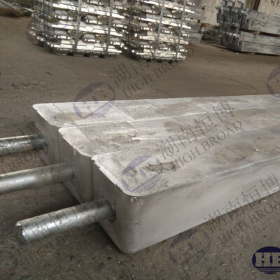Anodo sacrificale al magnesio AZ63 per protezione catodica con riempimento preconfezionato e conformità ASTM B843-13