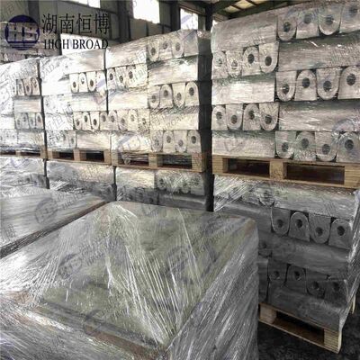 Anodo sacrificale marino a forma di D certificato ASTM G97 per protezione catodica