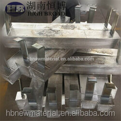 Anodo sacrificale marino a forma di D certificato ASTM G97 per protezione catodica