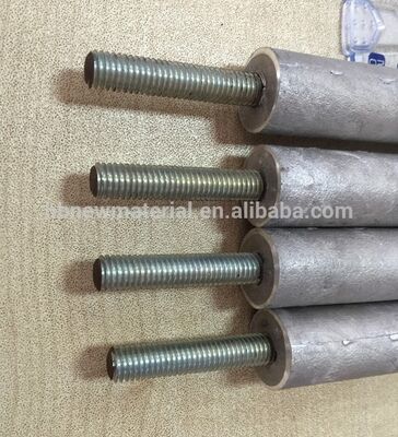 Triple Pack Magnesium Anode Rods 45 Inch 3/4 NPT Kit di manutenzione del riscaldatore d'acqua con chiave di teflon