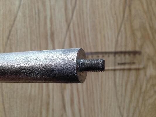 Anodi personalizzati per scaldacqua solari per serbatoi in acciaio che offrono buona saldabilità, protezione dalla corrosione e materiali durevoli